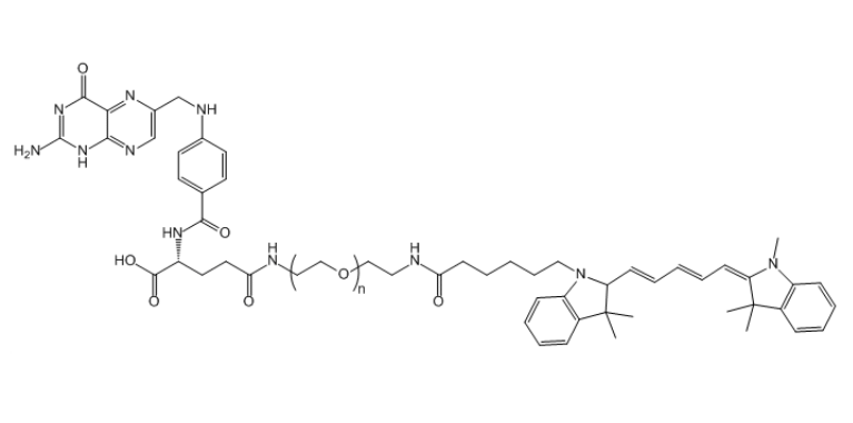 CY5-聚乙二醇-叶酸 Cy5-PEG-FA