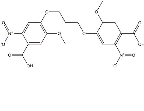 4,4'-(丙烷-1,3-二基双(氧基))双(5-甲氧基-2-硝基苯甲酸)