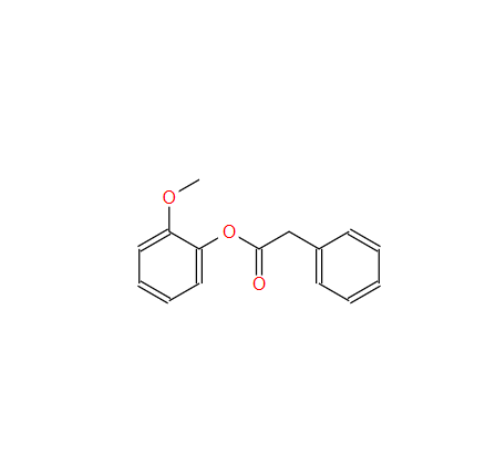 苯乙酸-2-甲氧基苯酯；4112-89-4