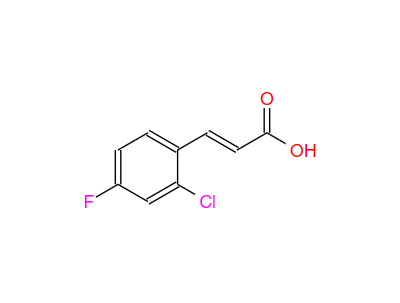 2-氯-4-氟肉桂酸