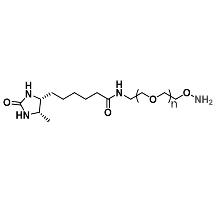 Desthiobiotin-PEG-Amiooxy，脱硫生物素-聚乙二醇-羟胺