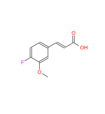 4-氟-3-甲氧基肉桂酸