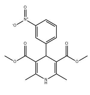 4-(间硝基苯基)-2,6-二甲基-1,4-二氢-3,5-吡啶二羧酸二甲酯