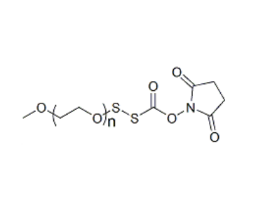 mPEG-SS-NHS 甲氧基聚乙二醇-双硫键-活性酯