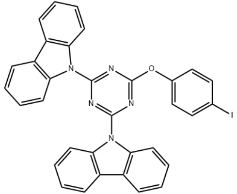 9H-咔唑，9,9'-[6-（4-碘苯氧基）-1,3,5-三嗪-2,4-二基]双-（9CI）