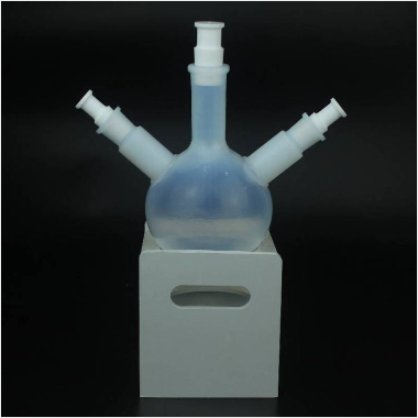 PFA塑料圆底烧瓶定制单颈3颈4颈特氟龙反应瓶