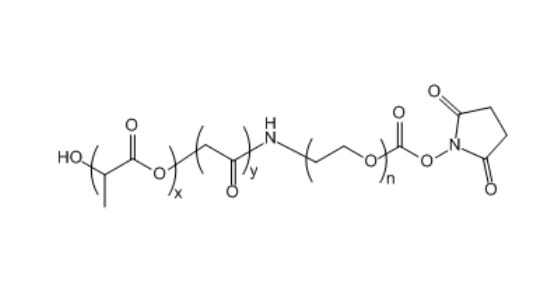 PLGA(2K)-PEG-SC 聚（乳酸-共-乙醇酸）(2K)-聚乙二醇-琥珀酰亚胺酯