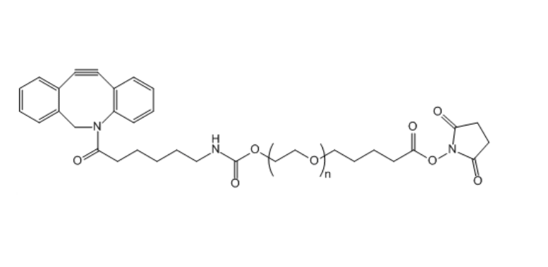 DBCO-PEG2000-SVA 氮杂二苯并环辛炔-聚乙二醇-琥珀酰亚胺戊酸酯