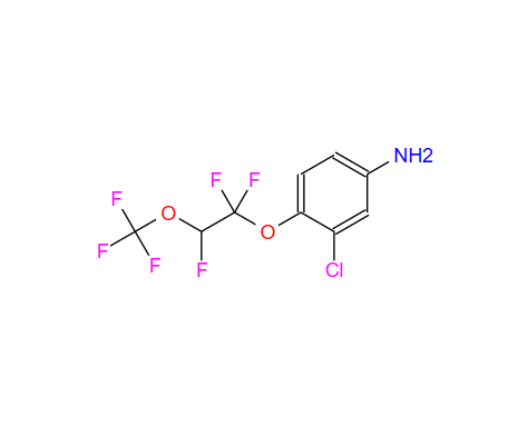 3-氯-4-[1,1,2-三氟-2-(三氟甲氧基)乙氧基]苯胺