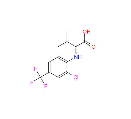 2-[2-氯-4-(三氟甲基)苯胺基]-3-甲基丁酸