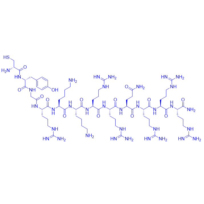 细胞穿膜肽Cys-TAT(47-57)/583836-55-9/鸿肽生物多肽合成