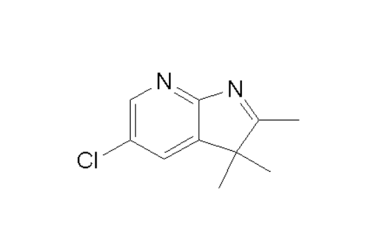 5-chloro-2,3,3-trimethyl-3H-pyrrolo[2,3-b]pyridine