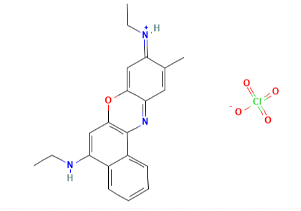 5,9-双(乙基氨基)-10-甲基苯并[A]吩恶嗪-7-高氯酸盐