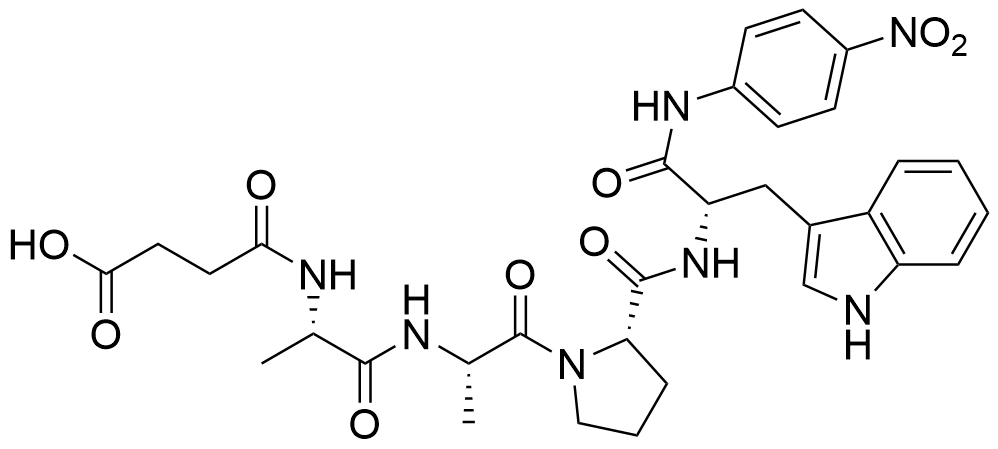 Suc-Ala-Ala-Pro-Trp-pNA