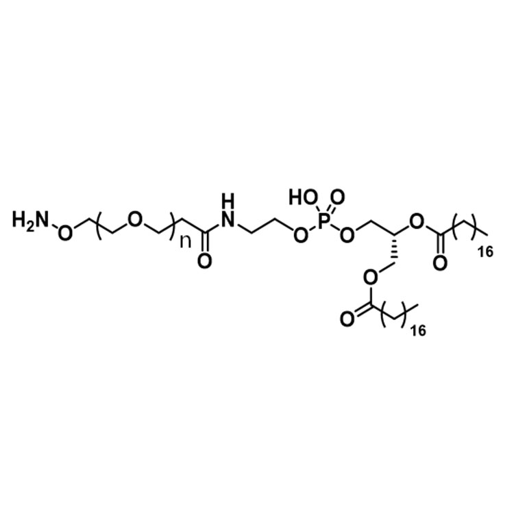 DSPE-PEG-Aminooxy，磷脂-聚乙二醇-羟胺，Aminooxy-PEG-DSPE