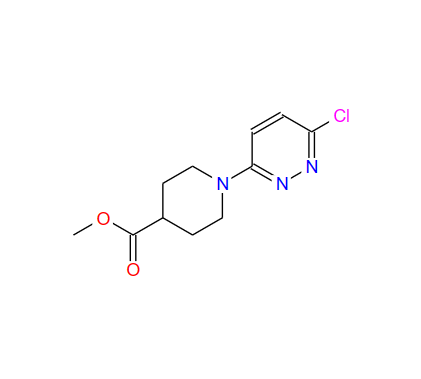 1-(6-氯哒嗪-3-基)哌啶-4=羧酸甲酯