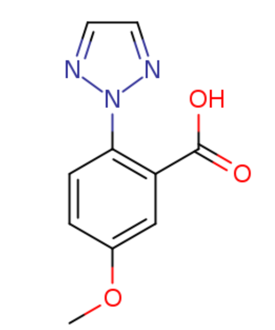 5-甲氧基-2-（2H-1,2,3-三唑-2-基）苯甲酸