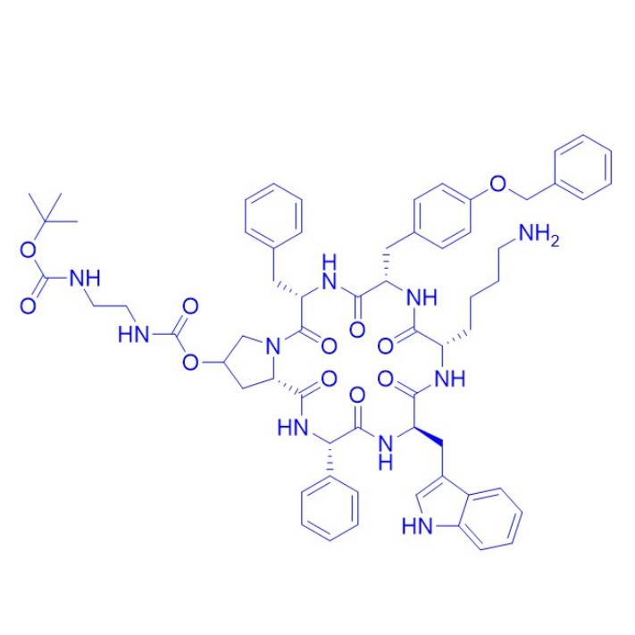 Pasireotide 396091-73-9；396091-76-2.png