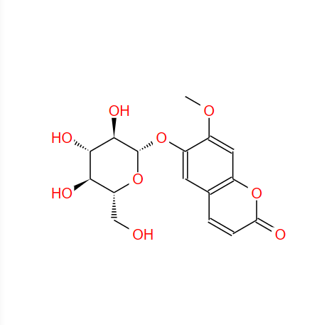 	6-甲氧基香豆素-7-0-BETA-D-吡喃葡萄糖苷