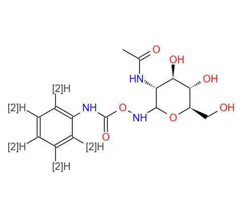 	(Z)-O-(2-乙酰氨基-2-脱氧-D-吡喃葡萄糖基)氨基N-苯基-D5-氨基甲酸酯