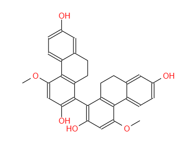 白及联菲A，126721-53-7，Blestriarene A，厂家现货供应。