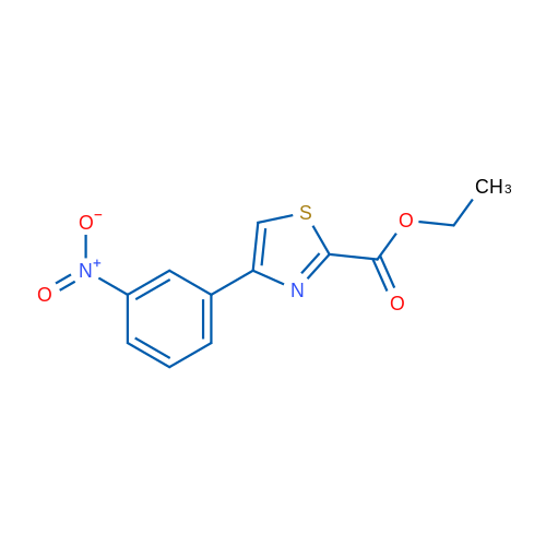 4-(3-硝基苯基)噻唑-2-甲酸乙酯（CAS：53101-05-6）