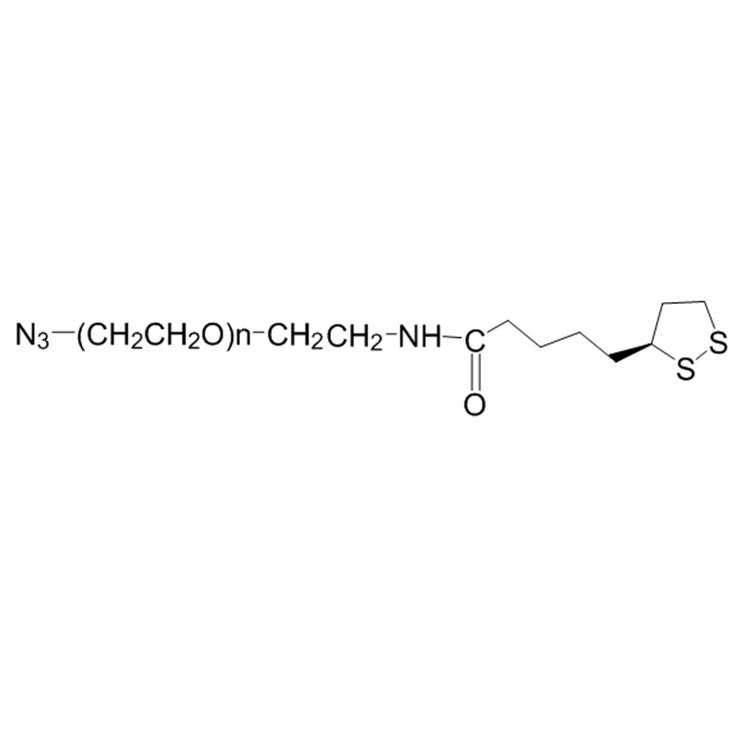 LA-PEG-N3，LA-PEG-azide，硫辛酸-聚乙二醇-叠氮