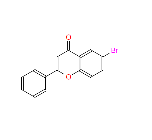 	6-溴-2-苯基-(4H)-4-苯并吡喃