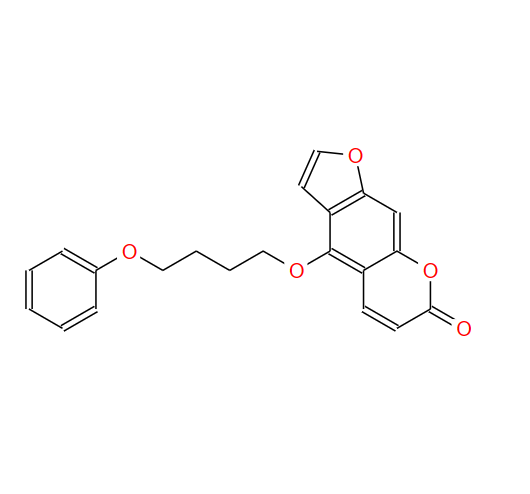 4-(4-苯氧基丁氧基)-7H-呋喃并[3,2-G][1]苯并吡喃-7-酮