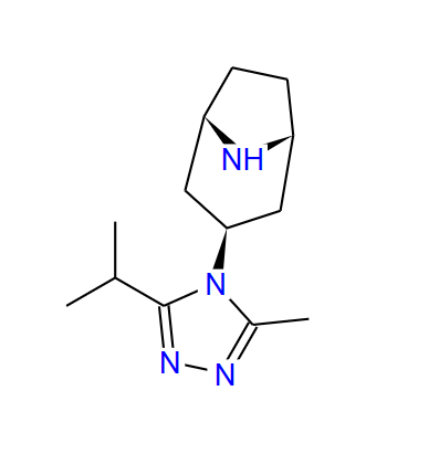 -(3-异丙基-5-甲基-4H-1,2,4-三唑-4-基)-8-氮杂双环[3.2.1]辛烷