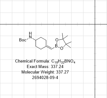 叔丁基(4-((4,4,5,5-四甲基-1,3,2-二氧杂硼烷-2-基)亚甲基)环己基)氨基甲酸酯