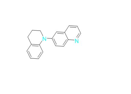3,4-二氢-2H-[1,6′]联喹啉基,N-氰基-6′-基)-1,2,3,4-四氢萘醌