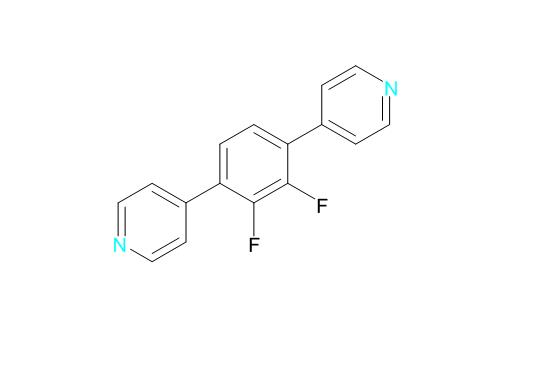 Pyridine, 4,4'-(2,3-difluoro-1,4-phenylene)bis-