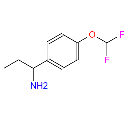 1-[4-(二氟甲氧基)苯基]丙-1-胺