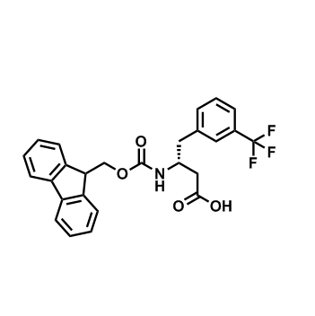 (R)-3-((((9H-芴-9-基)甲氧基)羰基)氨基)-4-(3-(三氟甲基)苯基)丁酸