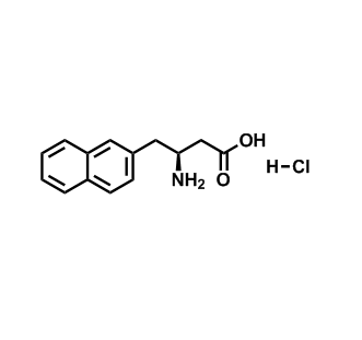 (S)-3-氨基-4-(萘-2-基)丁酸盐酸盐