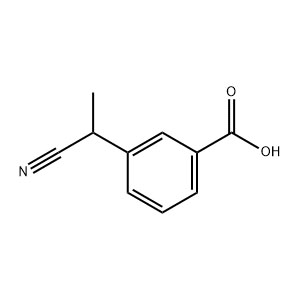 3-(1-氰乙基)苯甲酸 中间体 5537-71-3