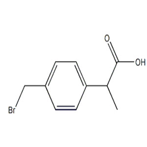 2-(4-溴甲基苯基)丙酸 中间体 111128-12-2