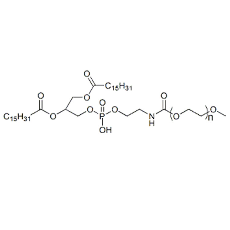 mPEG-DPPE，205494-72-0，甲氧基-聚乙二醇-二棕榈酰磷酯酰乙醇胺