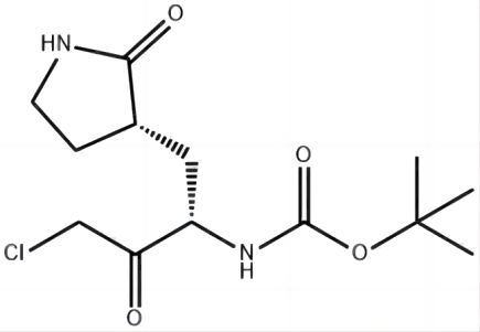 ((S)-4-氯-3-氧代-1-((S)-2-氧代吡咯烷-3-基)丁-2-基)氨基甲酸叔丁酯