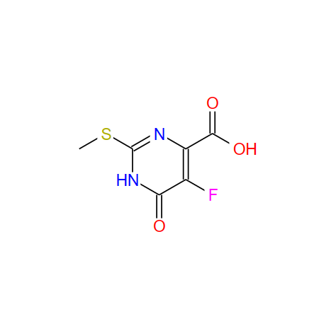 5-氟-4-(羧基甲基硫代)尿嘧啶