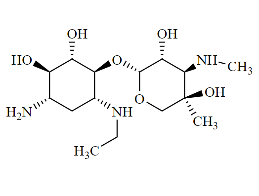 奈替米星EP杂质B： 67666-41-5