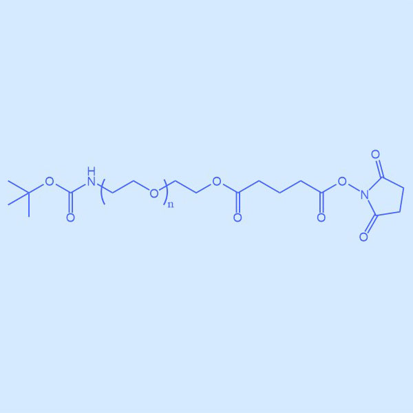 叔丁氧羰基氨基-聚乙二醇-琥珀酰亚胺戊二酸酯，BOC-NH-PEG-SG