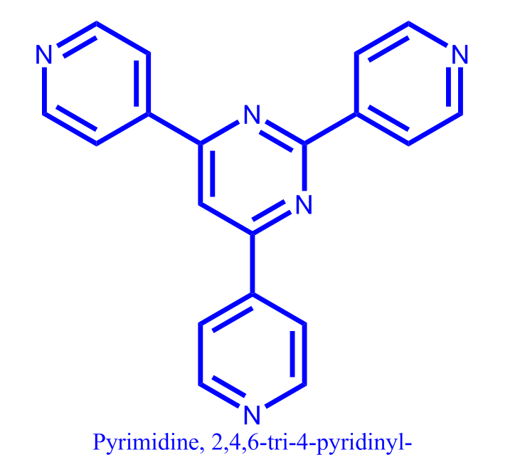 Pyrimidine, 2,4,6-tri-4-pyridinyl-