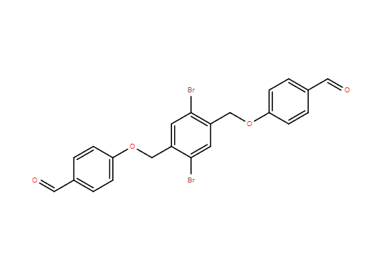 4,4'-(((2,5-二溴-1,4-苯)双亚甲基)双氧)二苯甲醛