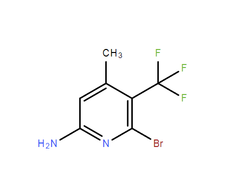 6-溴-4-甲基-5-(三氟甲基)吡啶-2-胺