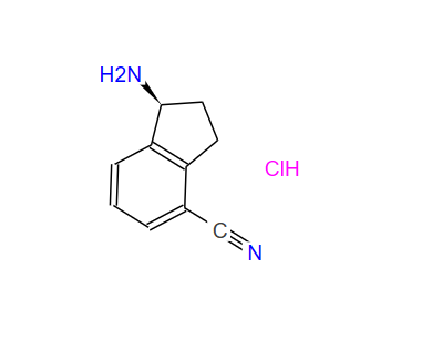 (S)-1-氨基-2,3-二氢-1H-茚-4-腈盐酸盐