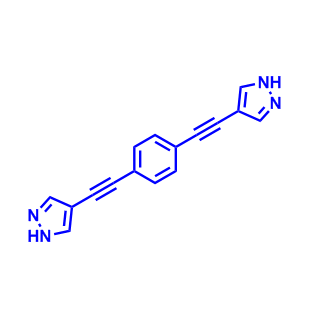 1,4-双((1H-吡唑-4-基)乙炔基)苯