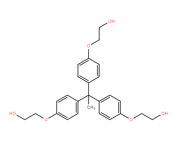 2,2',2''-((乙烷-1,1,1-三基三(苯-4,1-二基))三(氧基)-三(乙-1-醇)