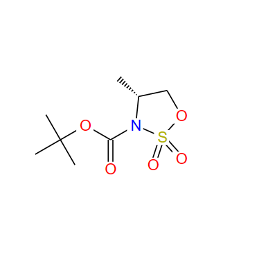 2-甲基-2-丙基(4R)-4-甲基-1,2,3-氧杂噻唑烷-3-羧酸酯2,2-二氧化物